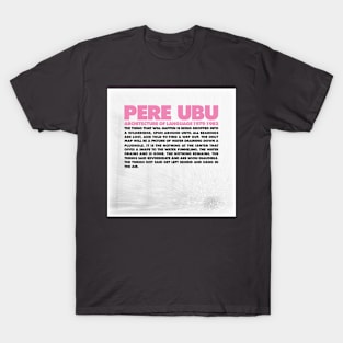 PERE UBU 1979-1982 T-Shirt